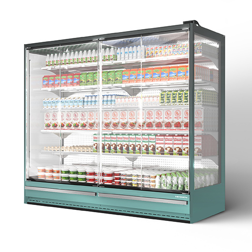 Hessen Wiesbaden refrigeration container variant with transparent frame